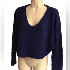 Free People V neck sweater